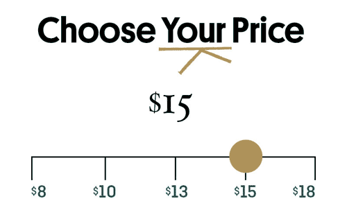 Choose your price scale