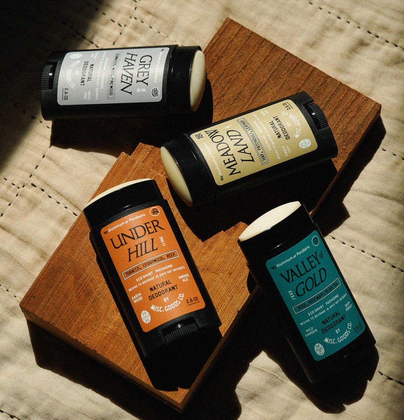 Natural Deodorant: Enhance Your Scent with Misc. Goods